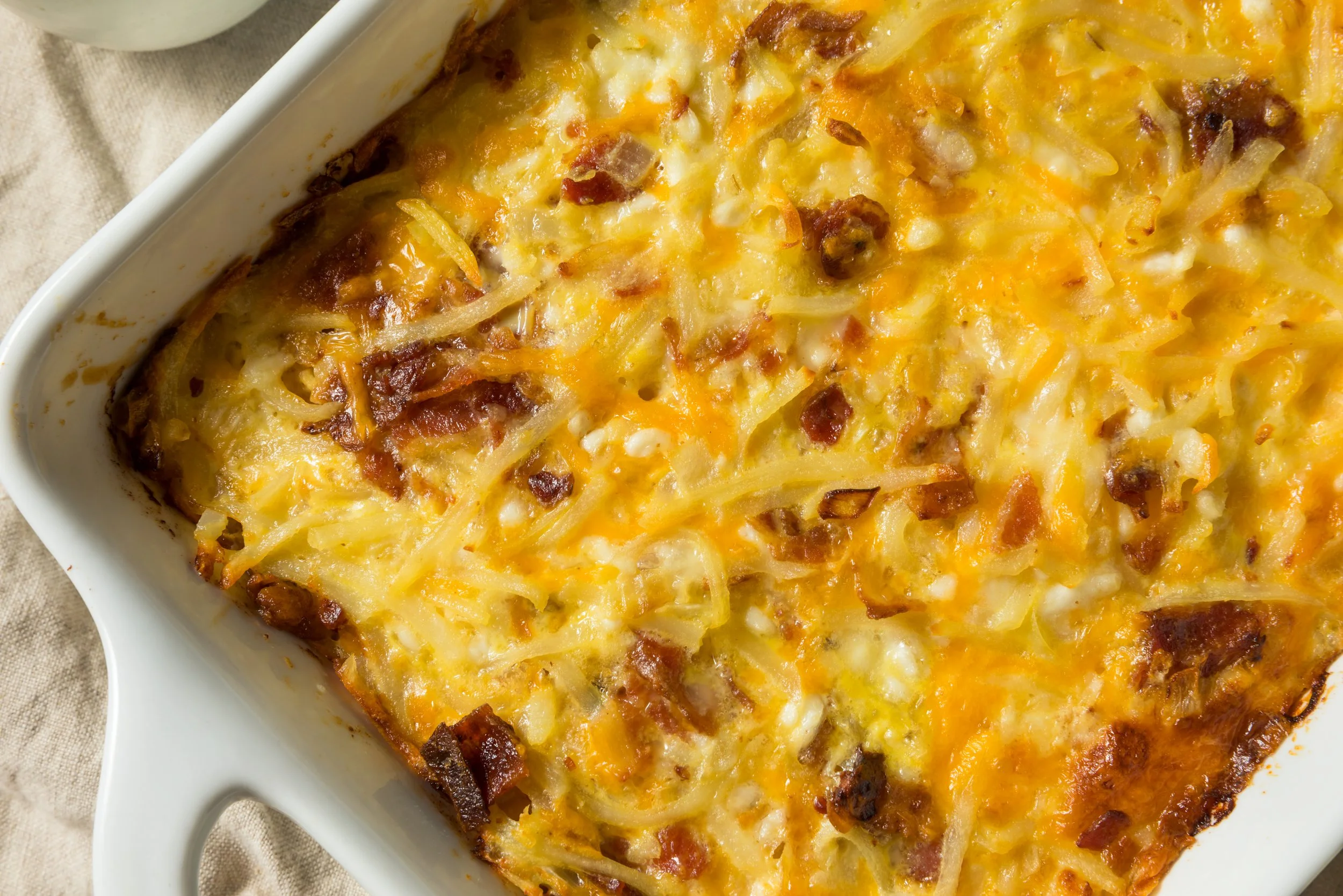 BREAKFAST BISCUIT BAKE CASSEROLE