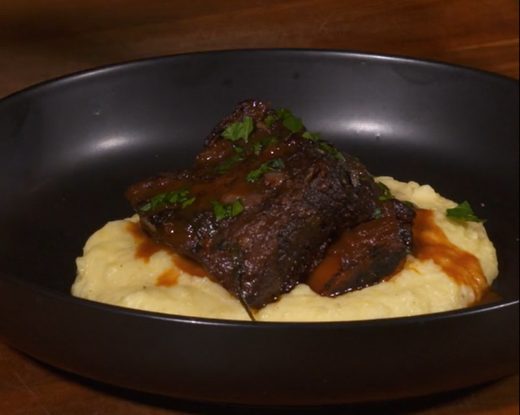 RED WINE BRAISED SHORT RIBS 