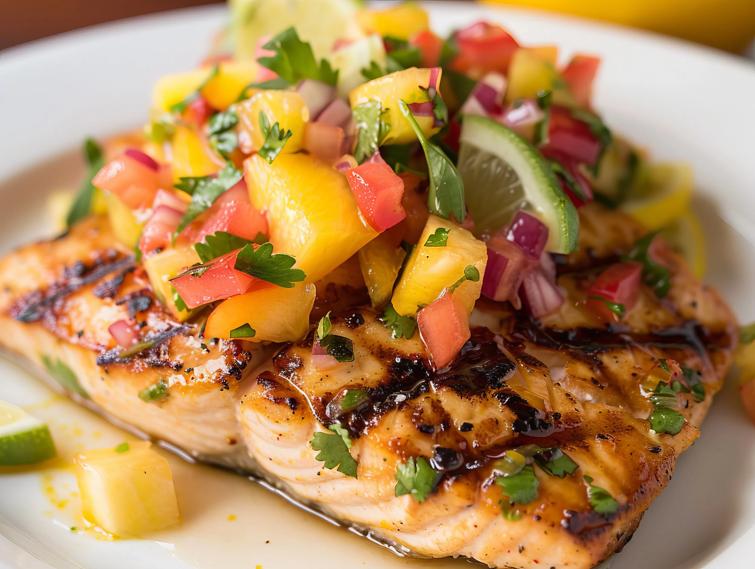 GRILLED SALMON