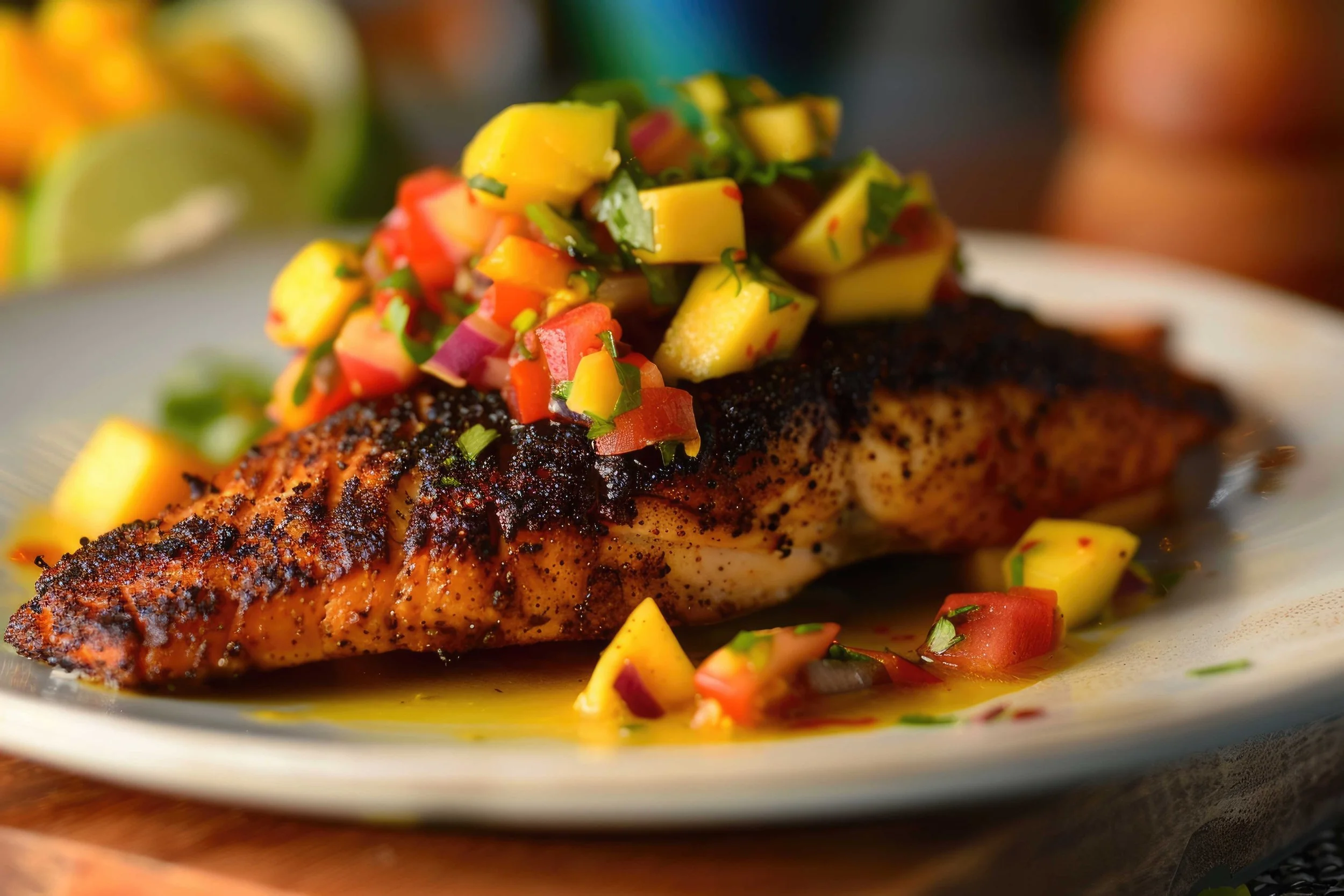 BLACKENED SNAPPER 