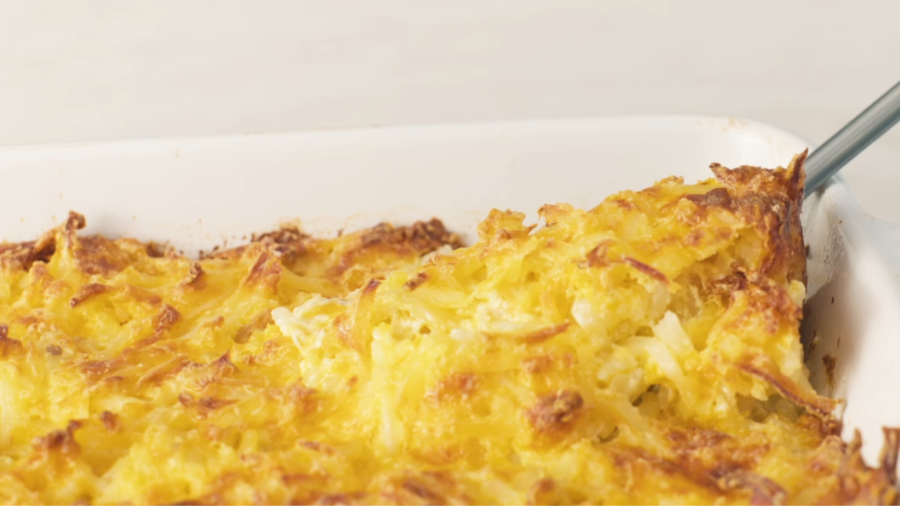 CHEESY POTATO CASSEROLE