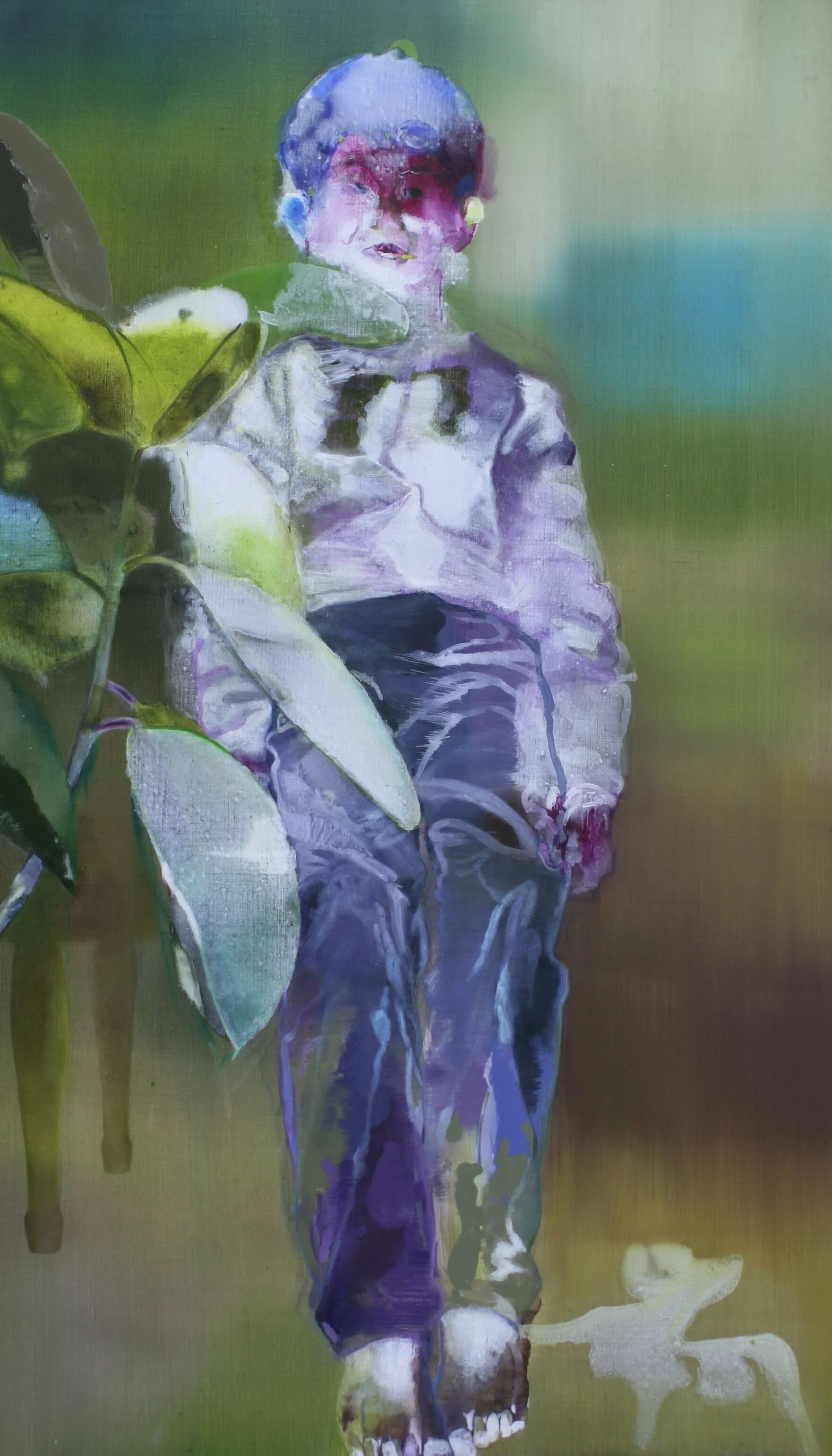 “Boy” 120x70 cm, Öl auf Leinwand, 2018