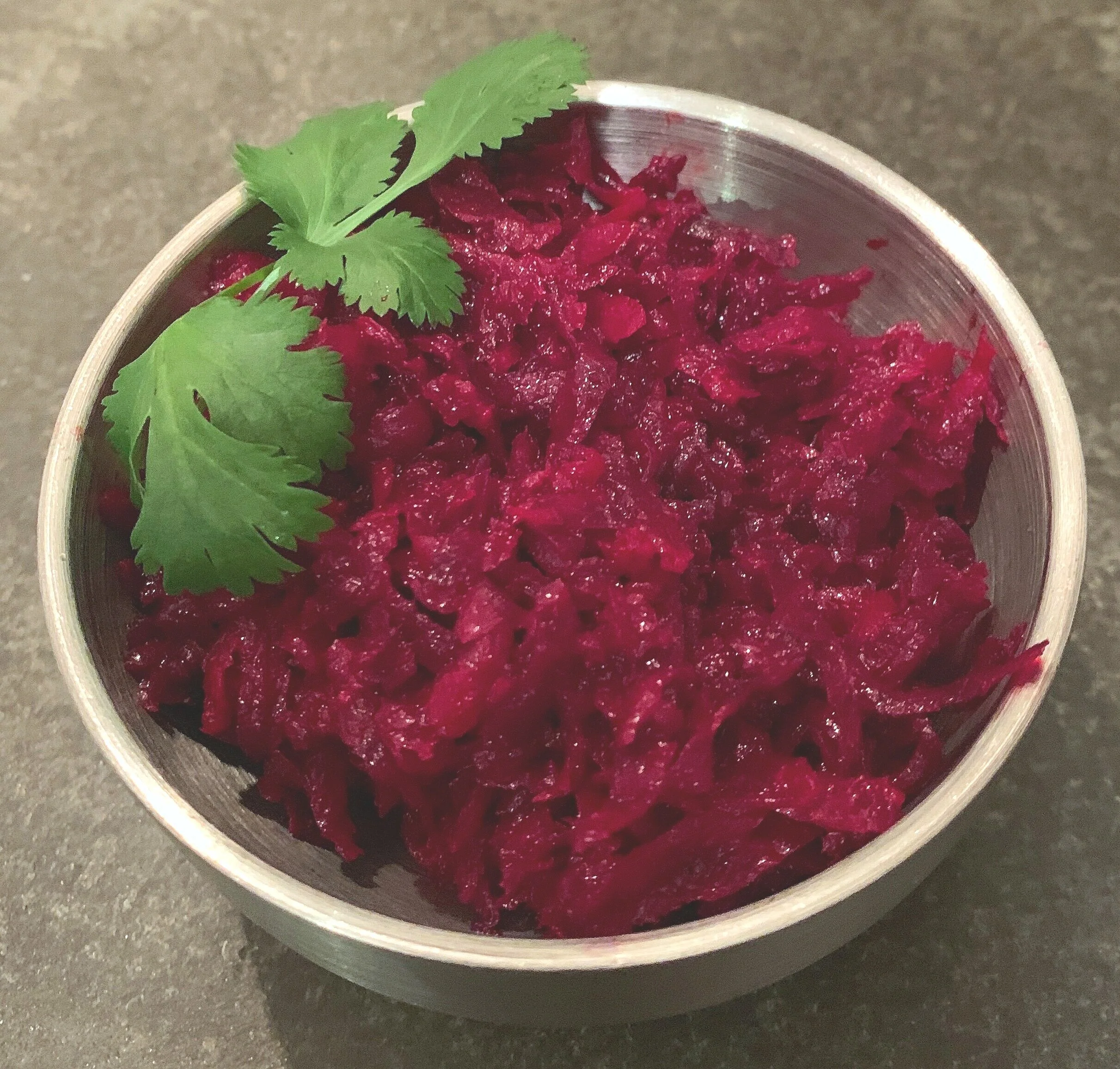 Raw Beet Salad