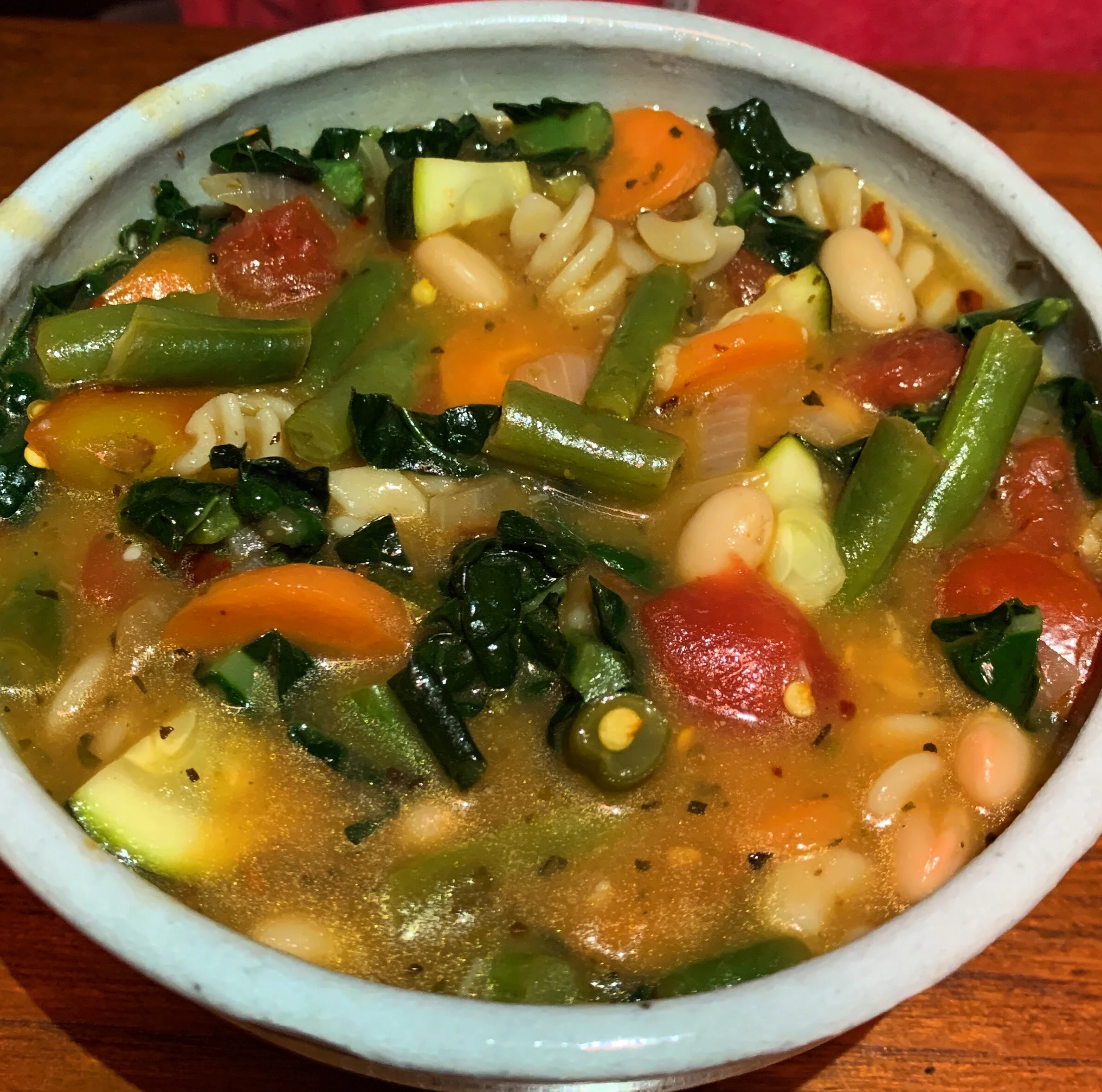 Vegan &amp; Gluten Free Minestrone