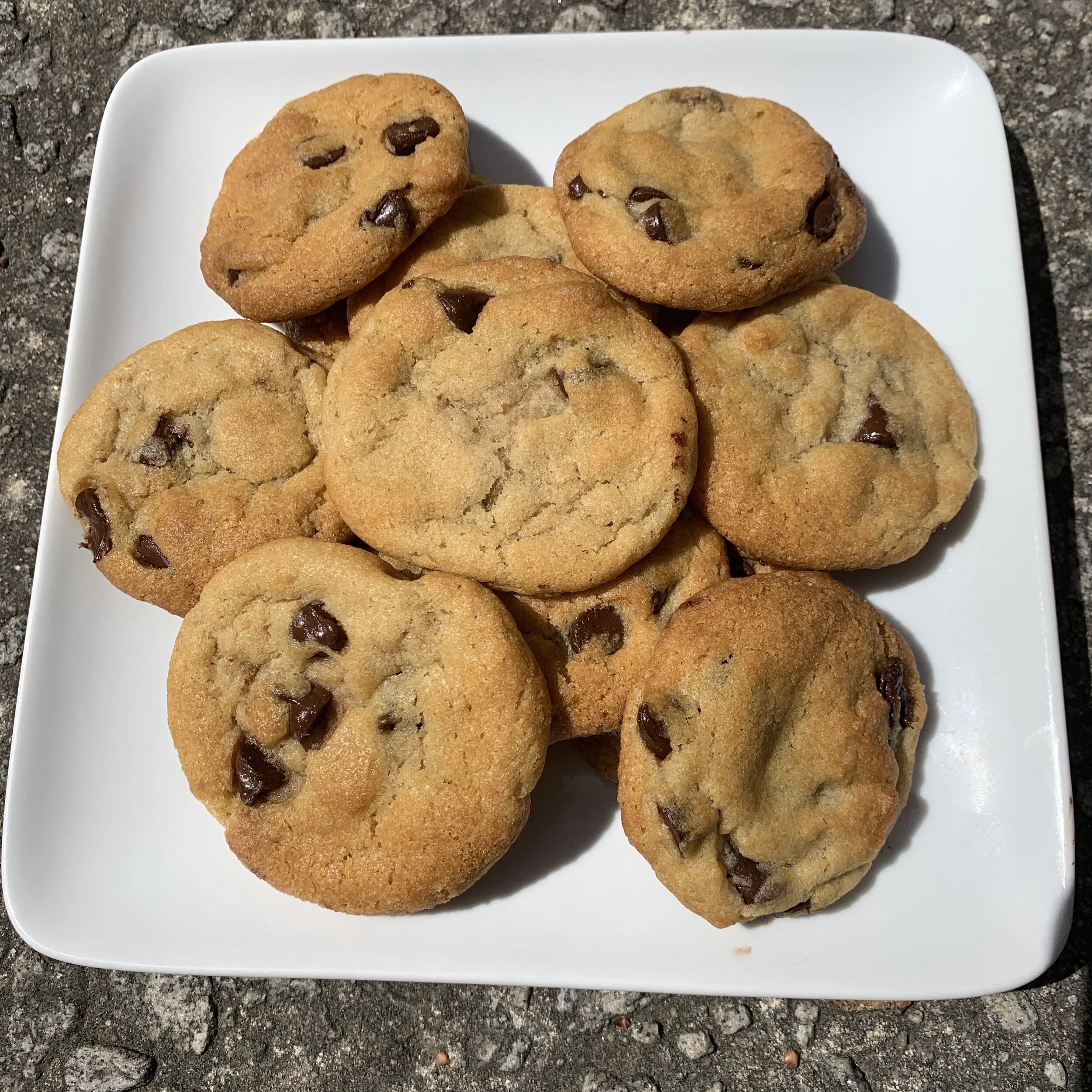 Vegan Chocolate Chip Cookies
