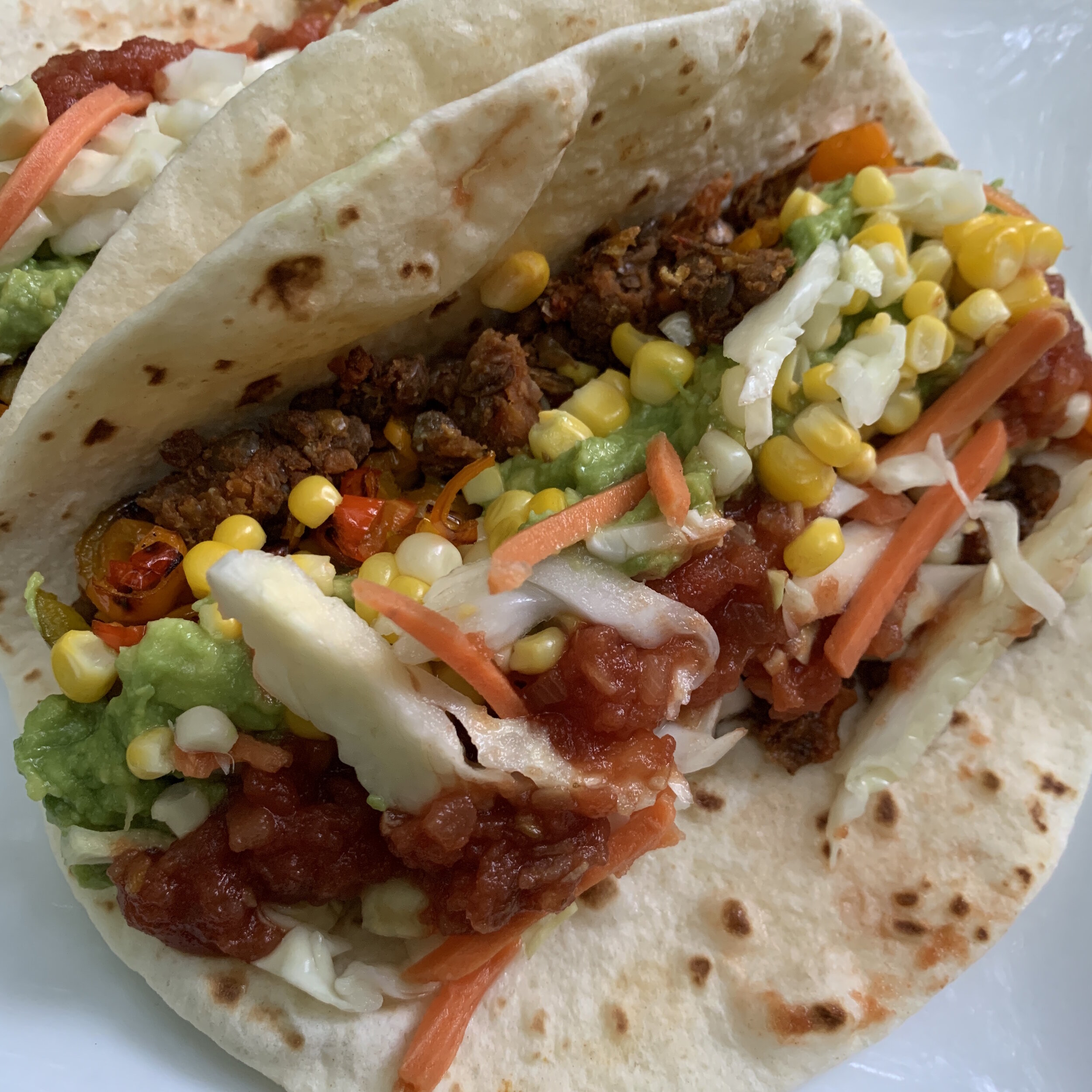 Smoky Lentil Vegan Taco "Meat"