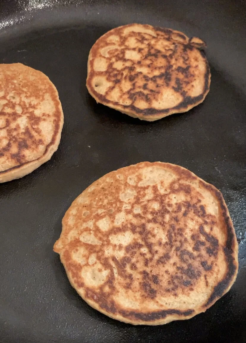 Blender Oatmeal Pancakes
