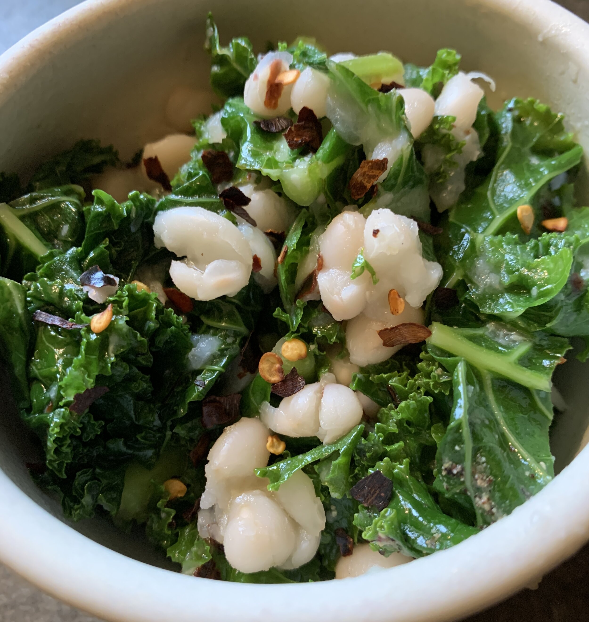 Cannellini Beans with Kale