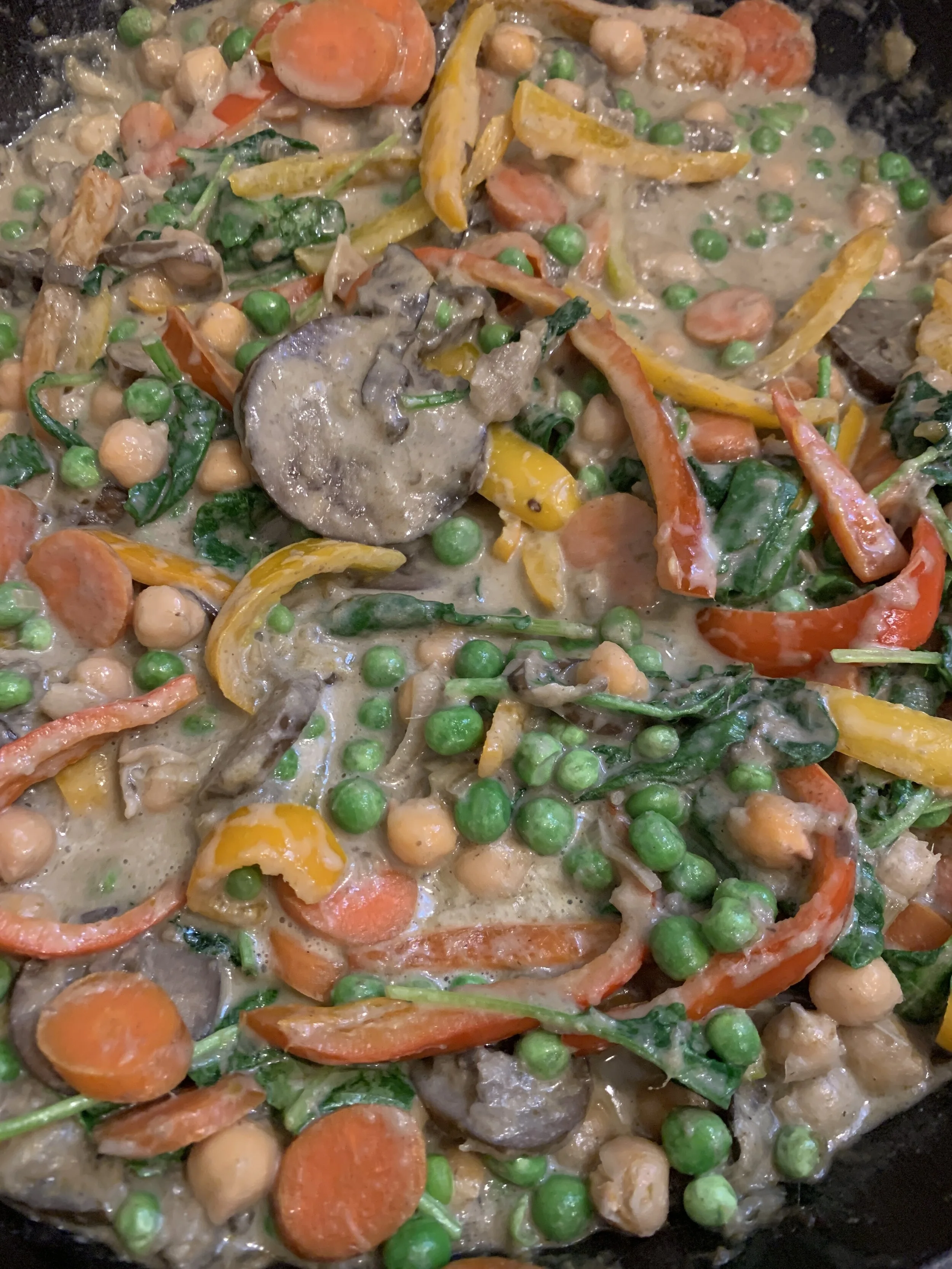 Green Curry with Summer Veggies