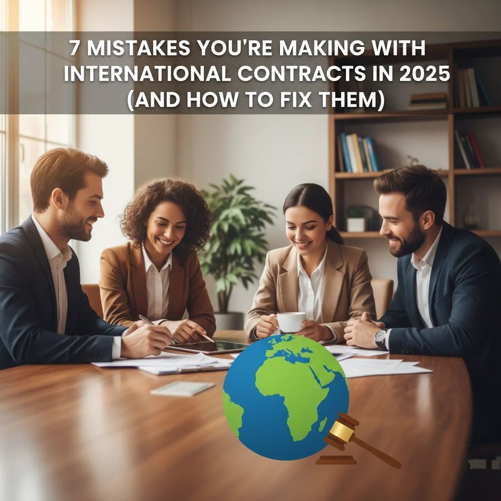 7 Mistakes You're Making with International Contracts in 2025 (and How to Fix Them)