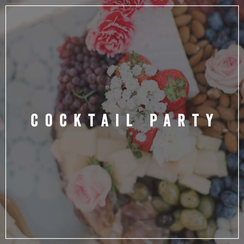 Cocktail Party Menu