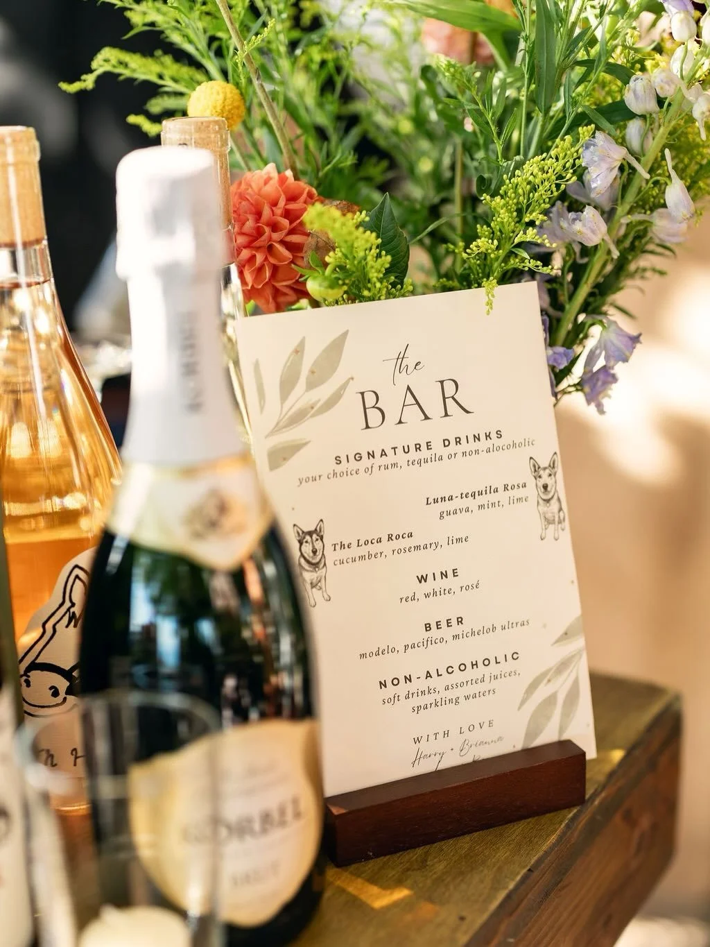 Signature drinks and dessert on deck &mdash; the sweetest way to welcome golden hour. As twinkle lights took over the Autumn Malibu sky, guests gathered for heartfelt toasts and the celebration that followed. ✨🍾
.
.
.
Vendors:
Planning &amp; Design: