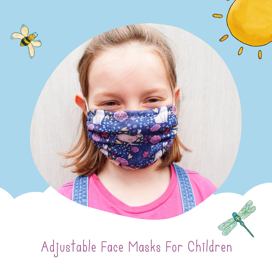 Reusable Face Masks For Adults And Children Tickle Tots