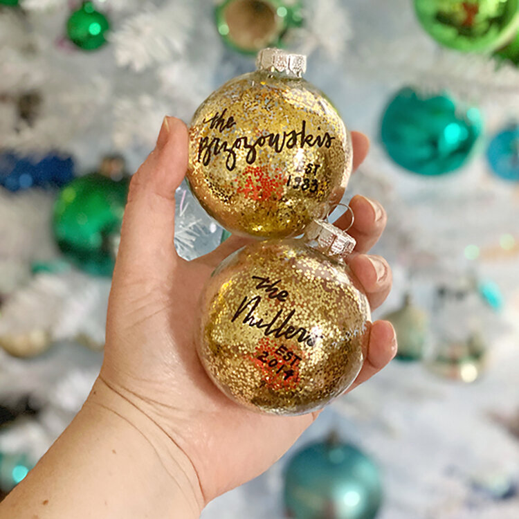 Personalized Ornaments