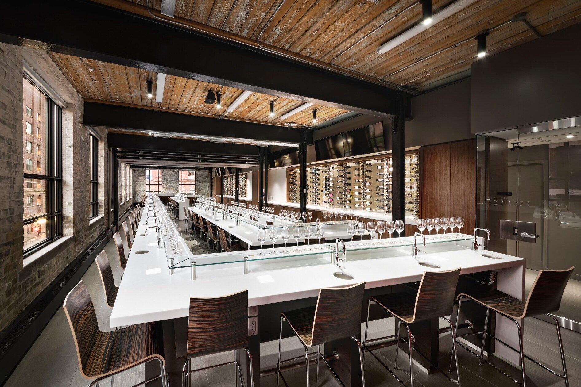The Food & Beverage Tasting Theatre at the Centre for Hospitality & Culinary Arts at George Brown College