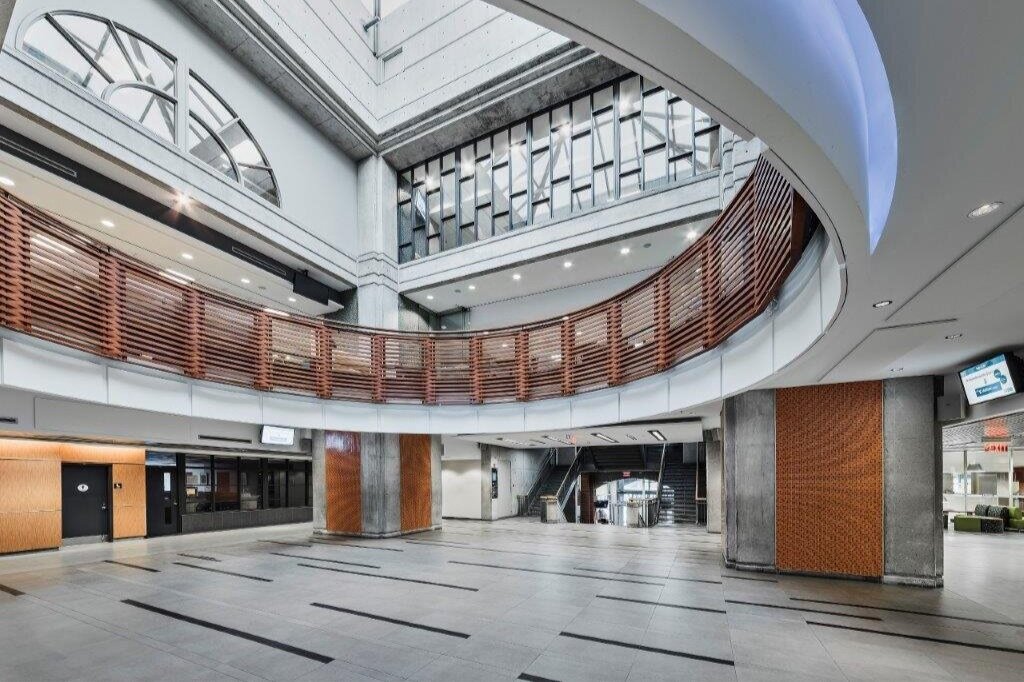 Alternate view of the Atrium Event Space at the Centre for Hospitality &amp; Culinary Arts at George Brown College