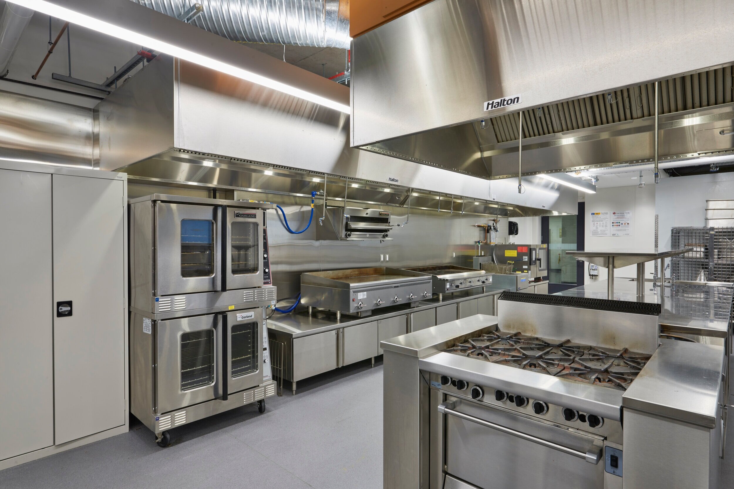 A Culinary Kitchen Lab at the Centre for Hospitality &amp; Culinary Arts at George Brown College