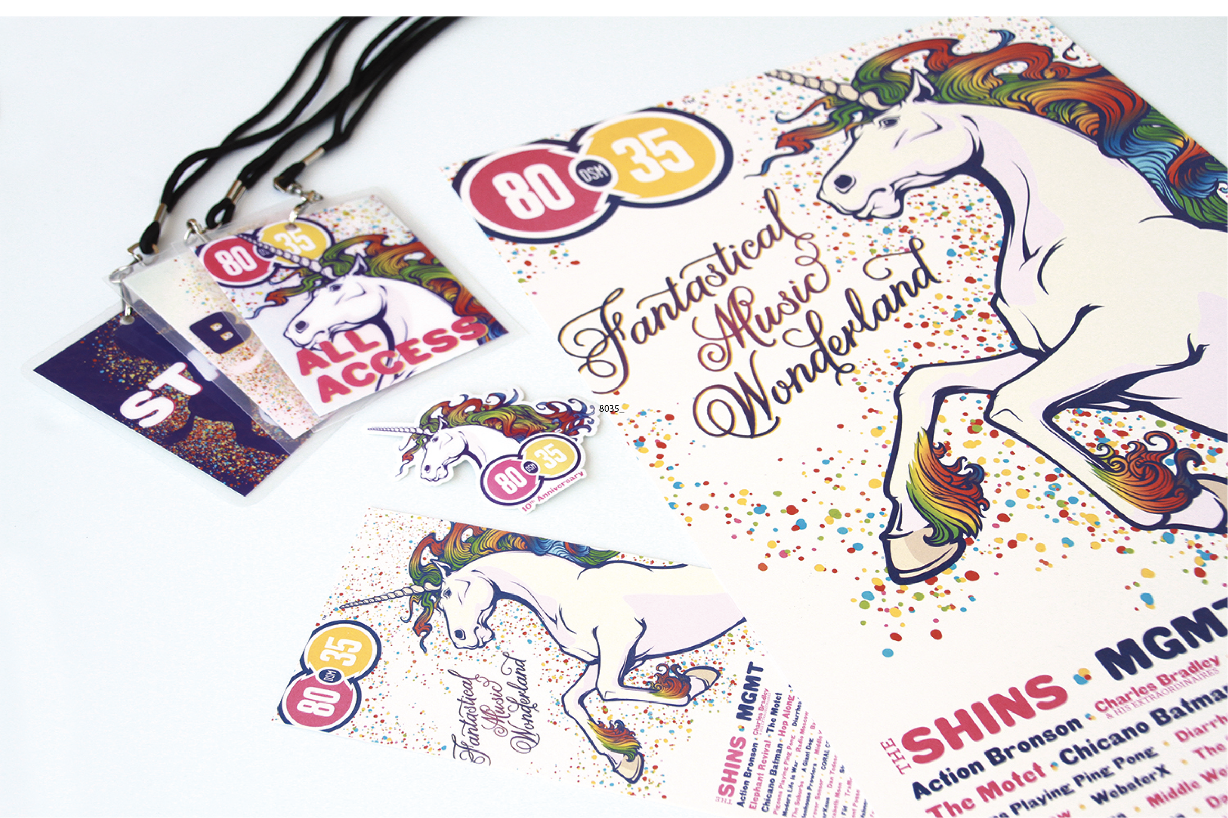 day of event materials