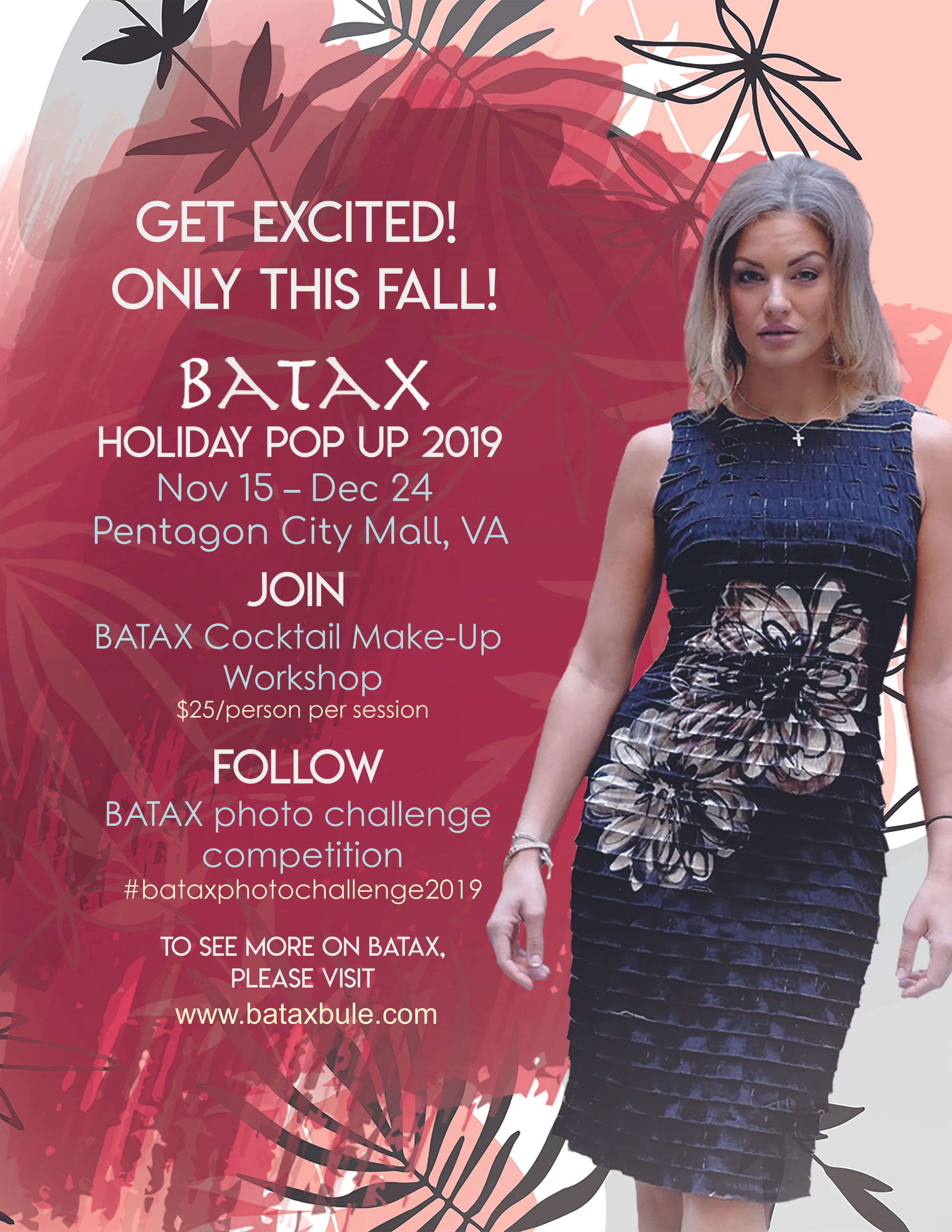 Holiday Pop Up 2019 Store Open! BATAX at Pentagon City Mall