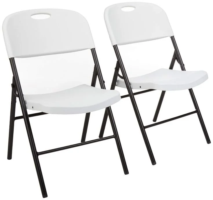 350 lb Capacity Folding Chair - Set of 2