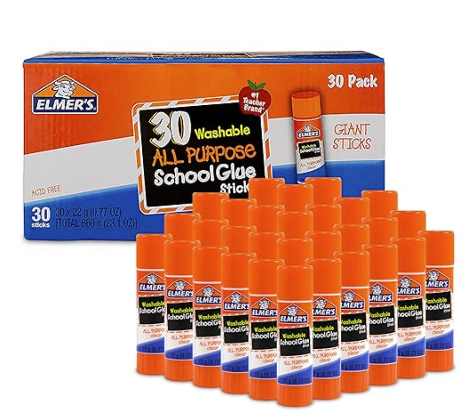 Glue Sticks - 30 count