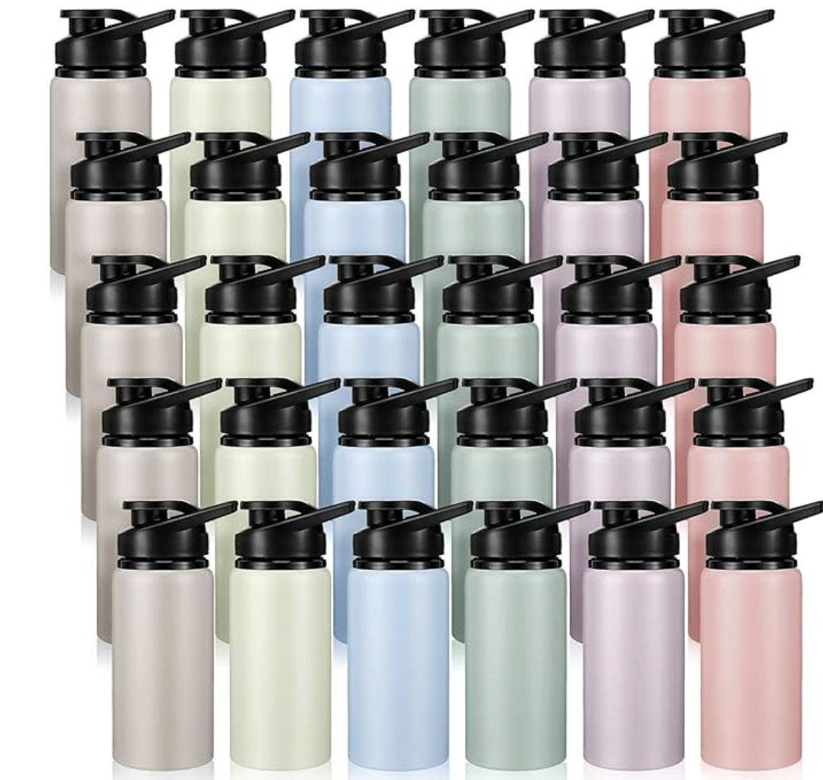 Student Water Bottles - Bulk 30 pack