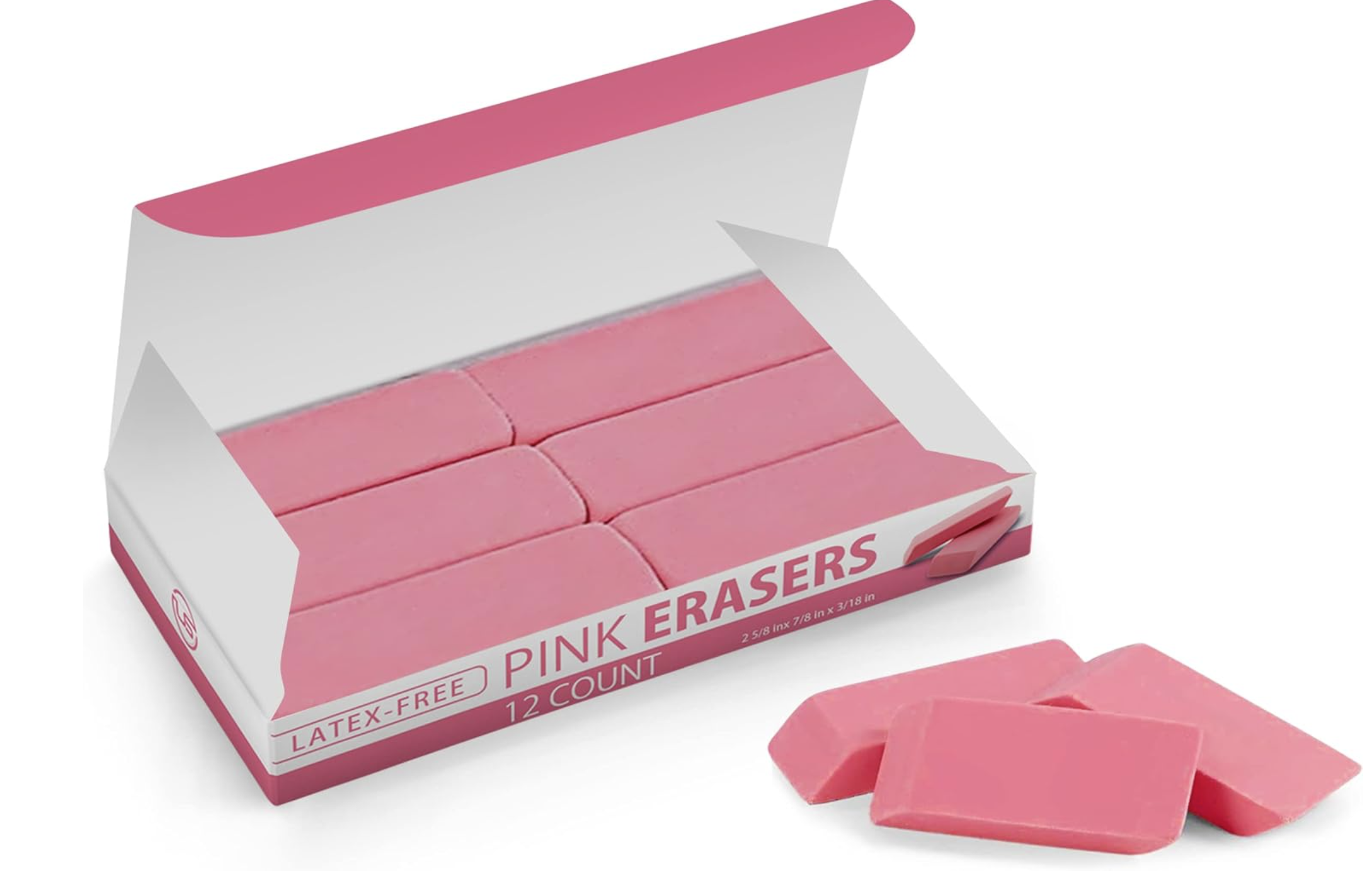 Erasers - 12 per pack