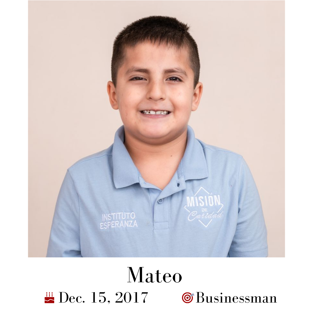 Mateo - 1st Grade