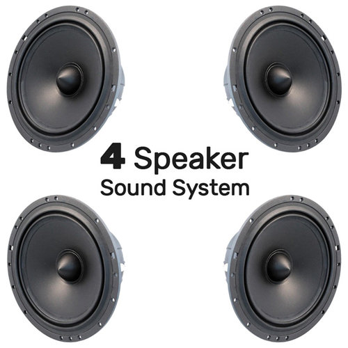 4 Speaker Sound System