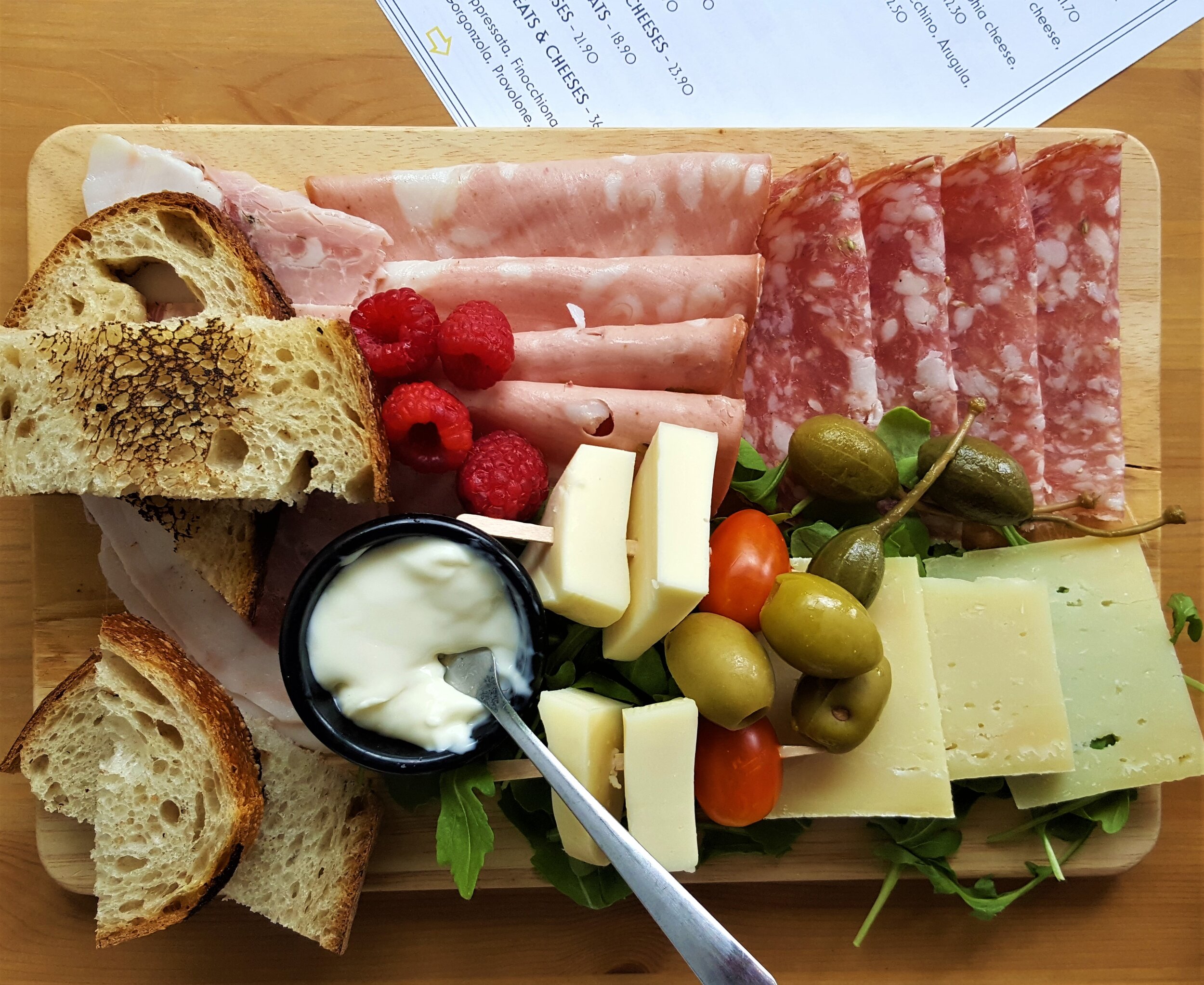 Italian Tagliere Cured Meats &amp; Cheeses