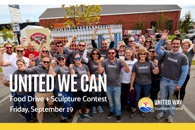 2025 United We Can Food Drive and Sculpture Contest