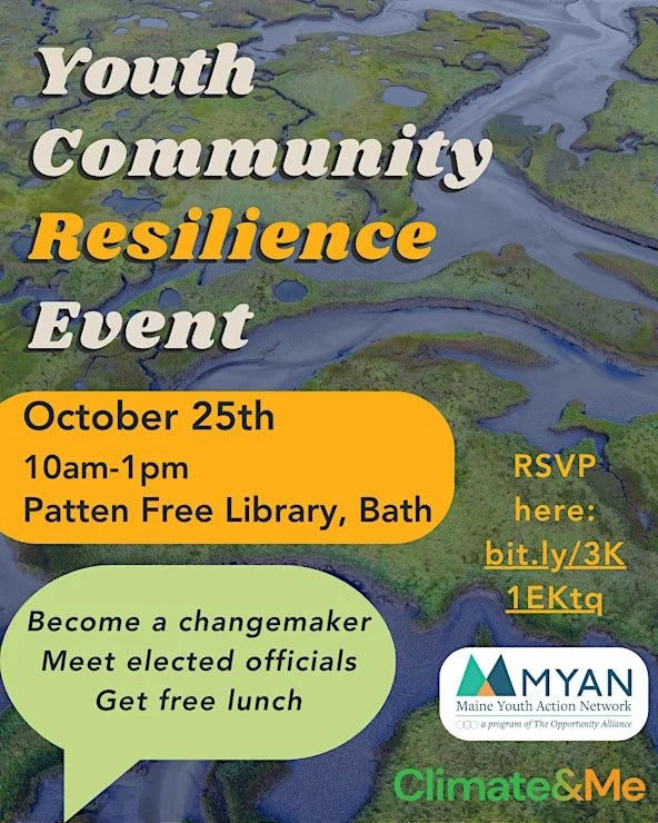 Community Resilience Event with Maine Youth Leadership Council