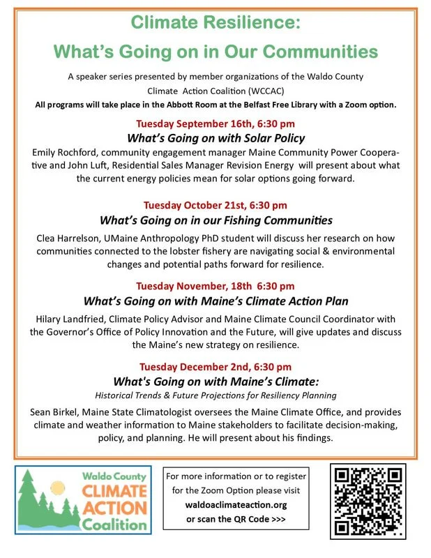 What's Going on with Maine's Climate Action Plan