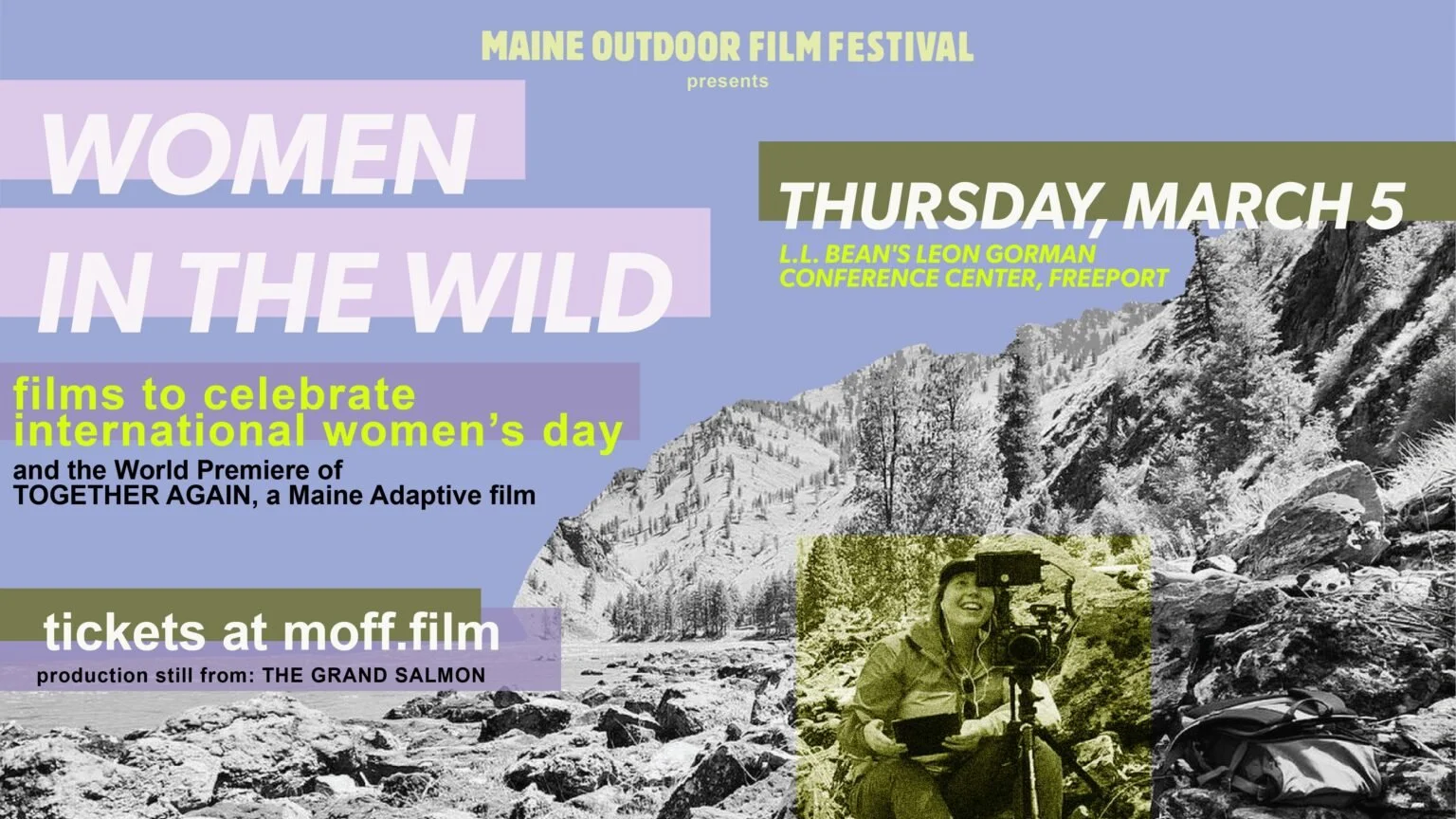4th Annual Women in the Wild • Maine Outdoor Film Festival