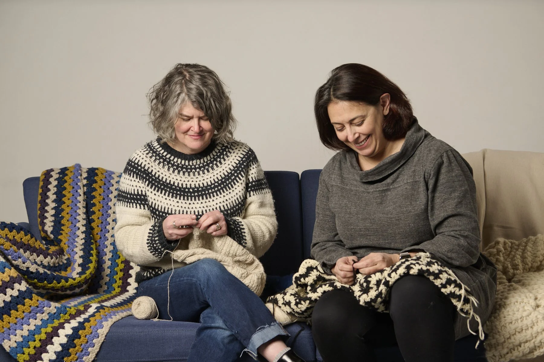 Finished with love: crafters help to soften loss