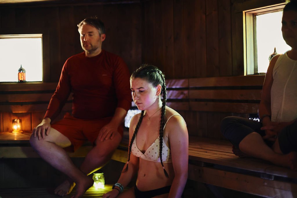 Meet new people and unwind together at Nurture Through Nature’s monthly community sauna sessions in Denmark, Maine.