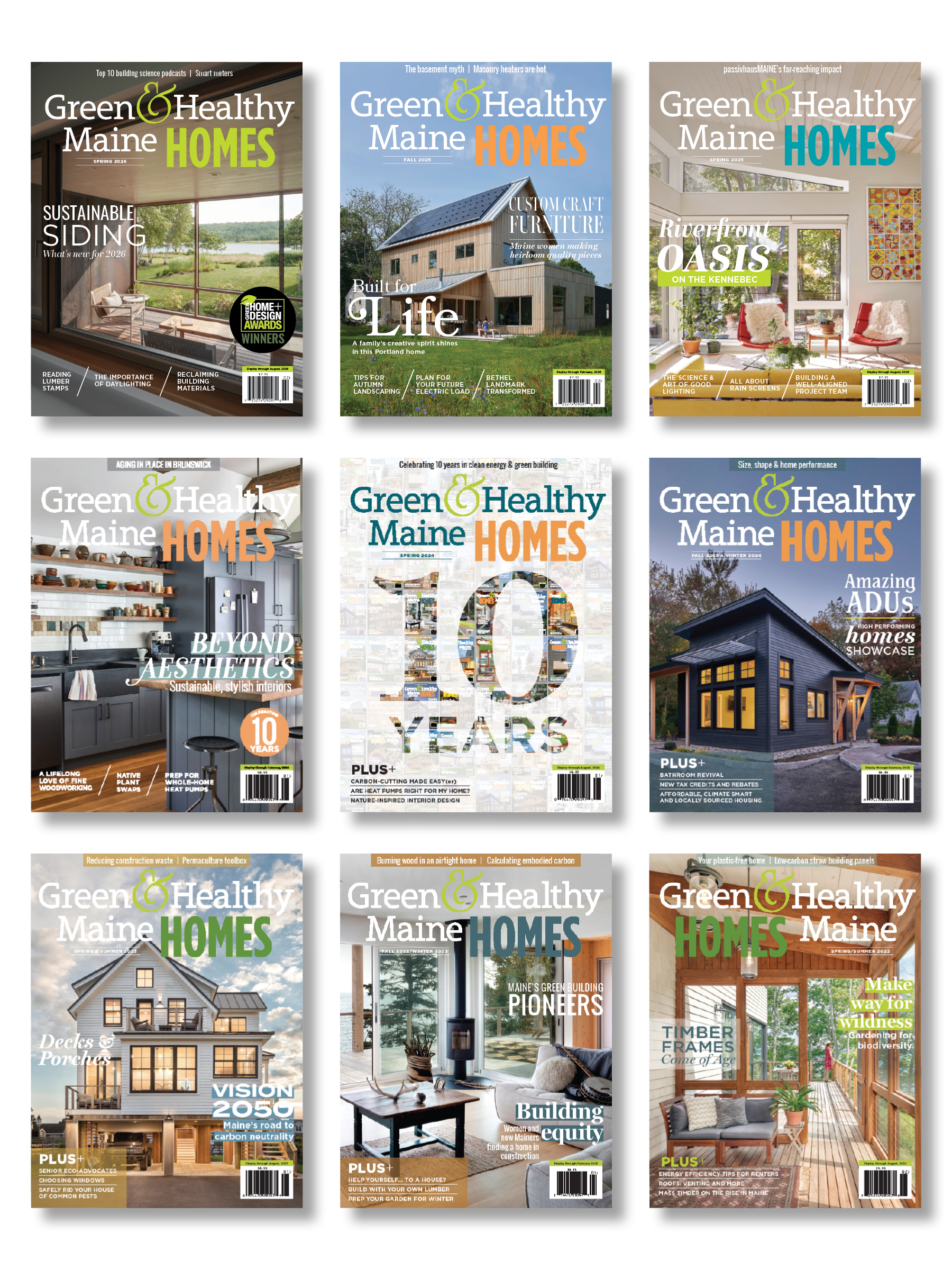 Single issues: Green & Healthy Maine HOMES