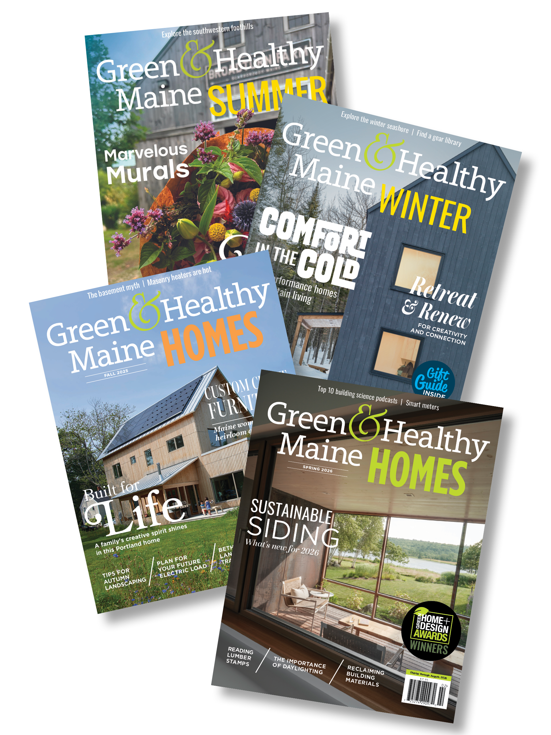 Green & Healthy Maine subscription • 1 or 2 years