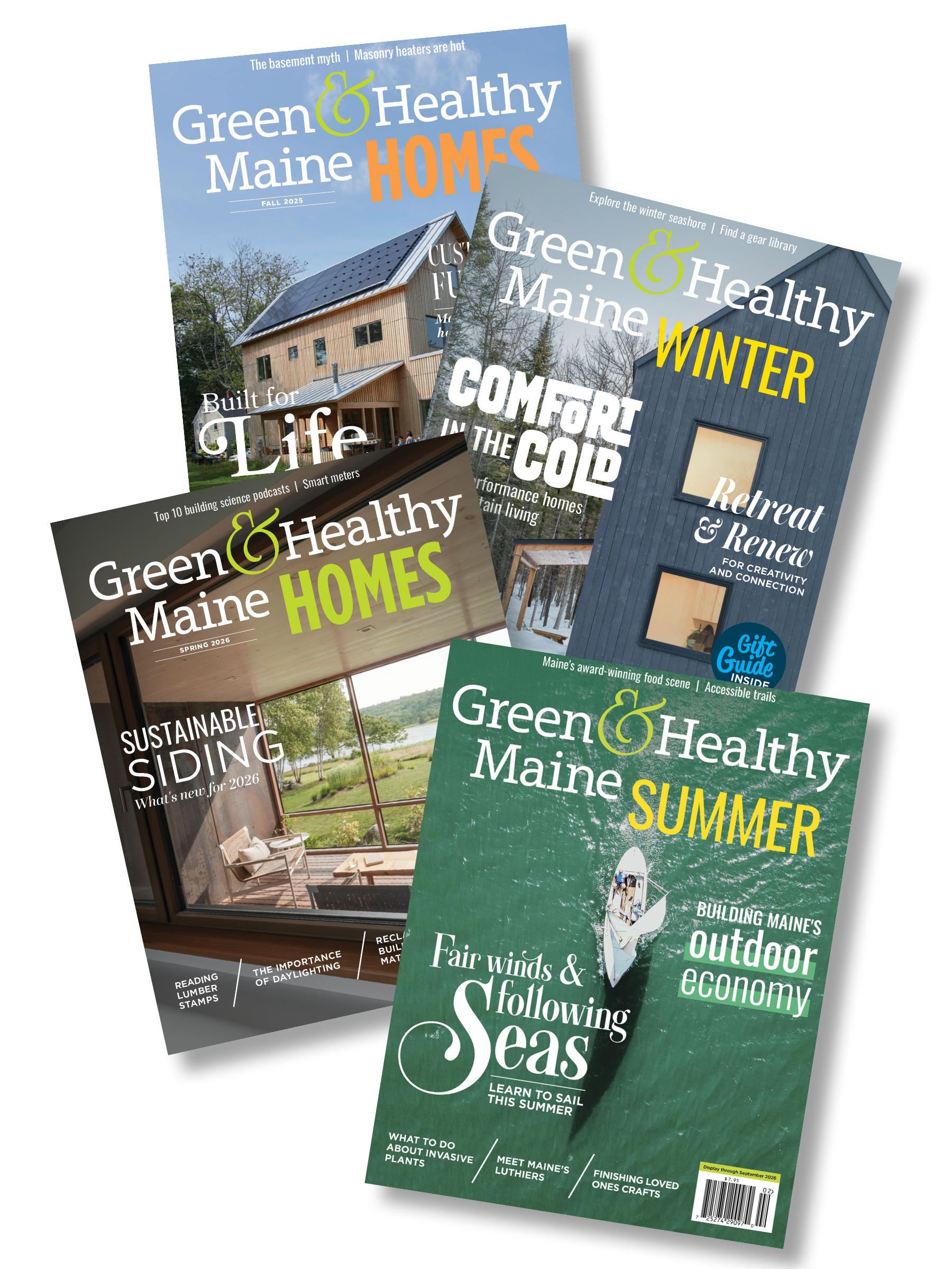 Green & Healthy Maine subscription • 1 or 2 years