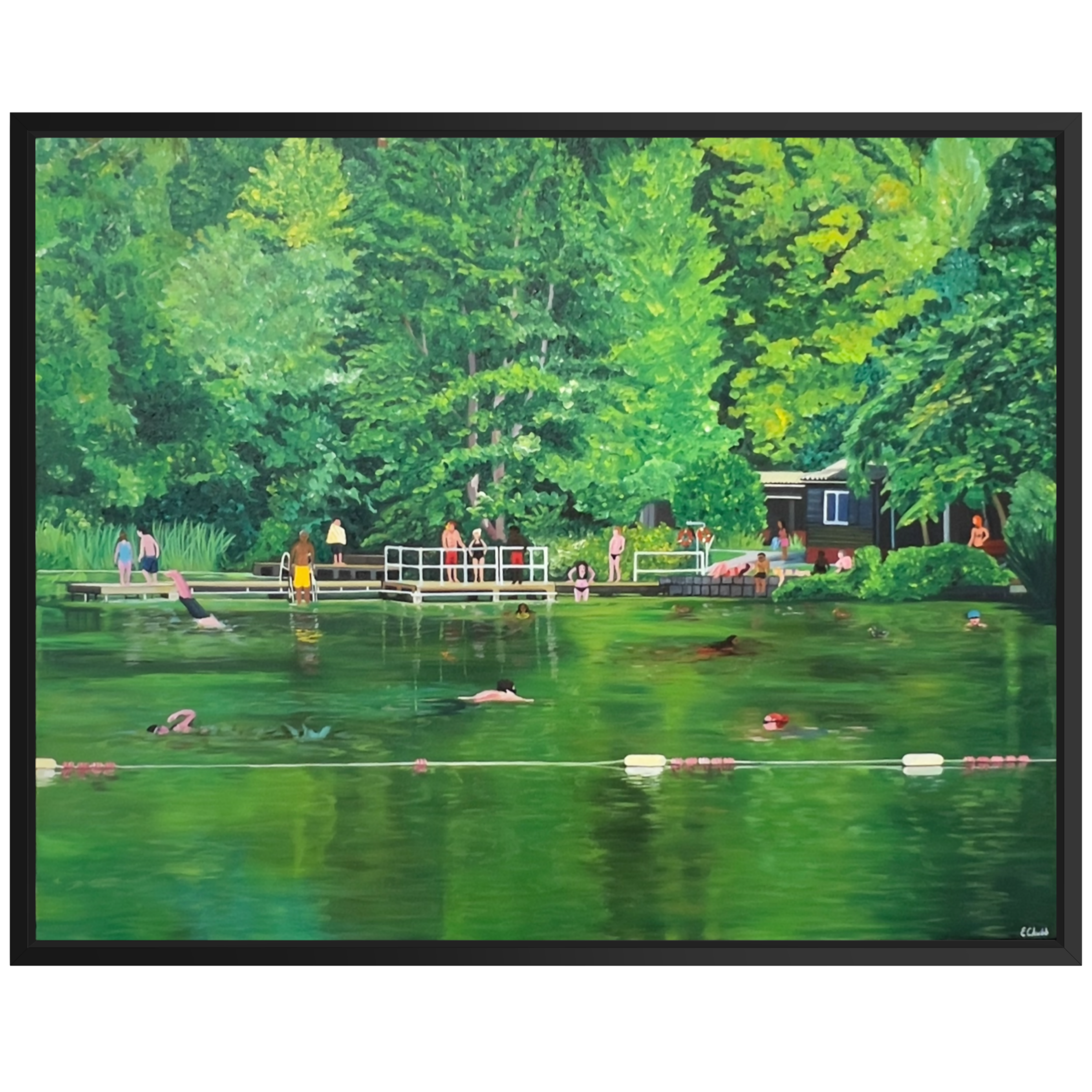Hampstead Bathers #7