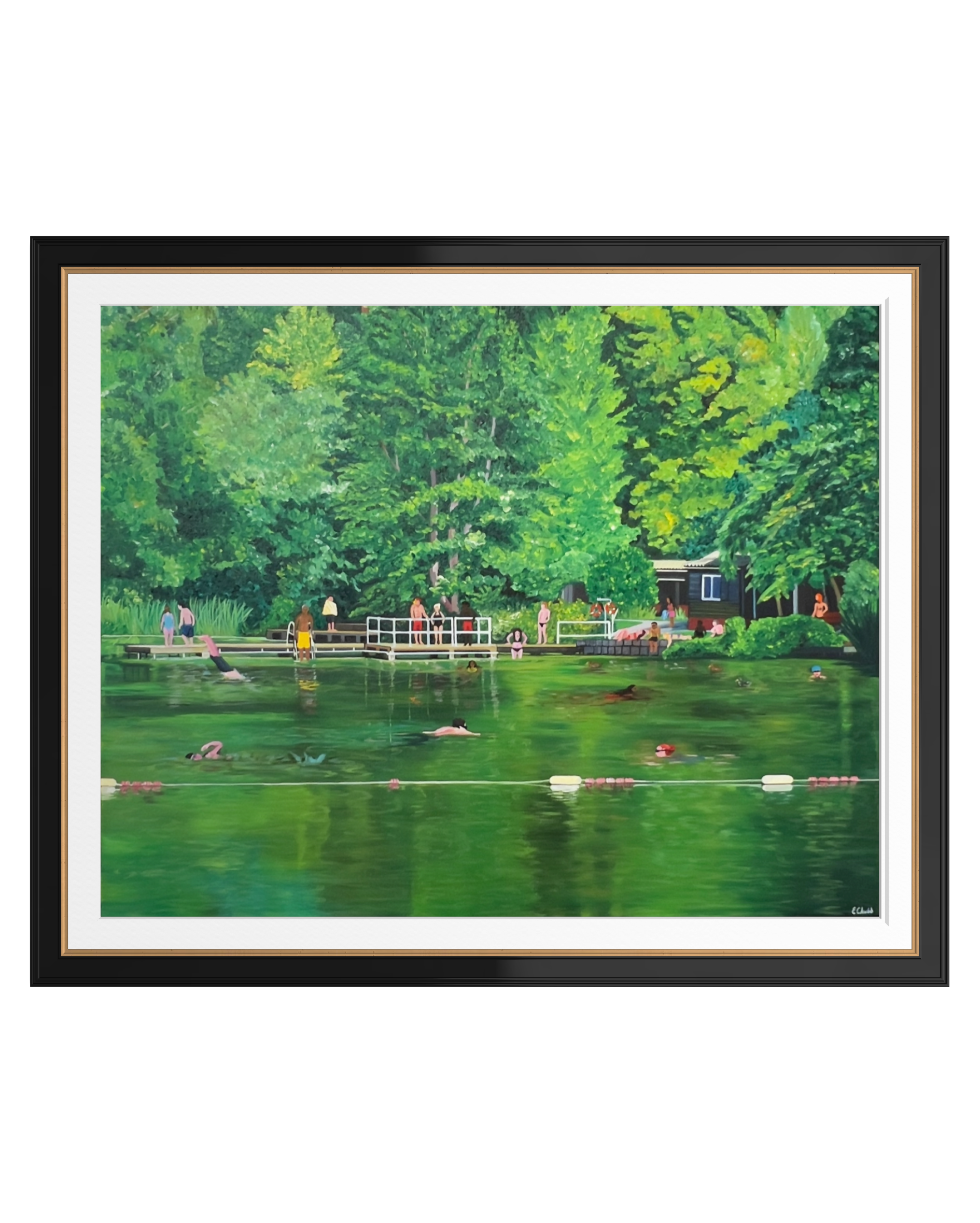 Hampstead Bathers no.7