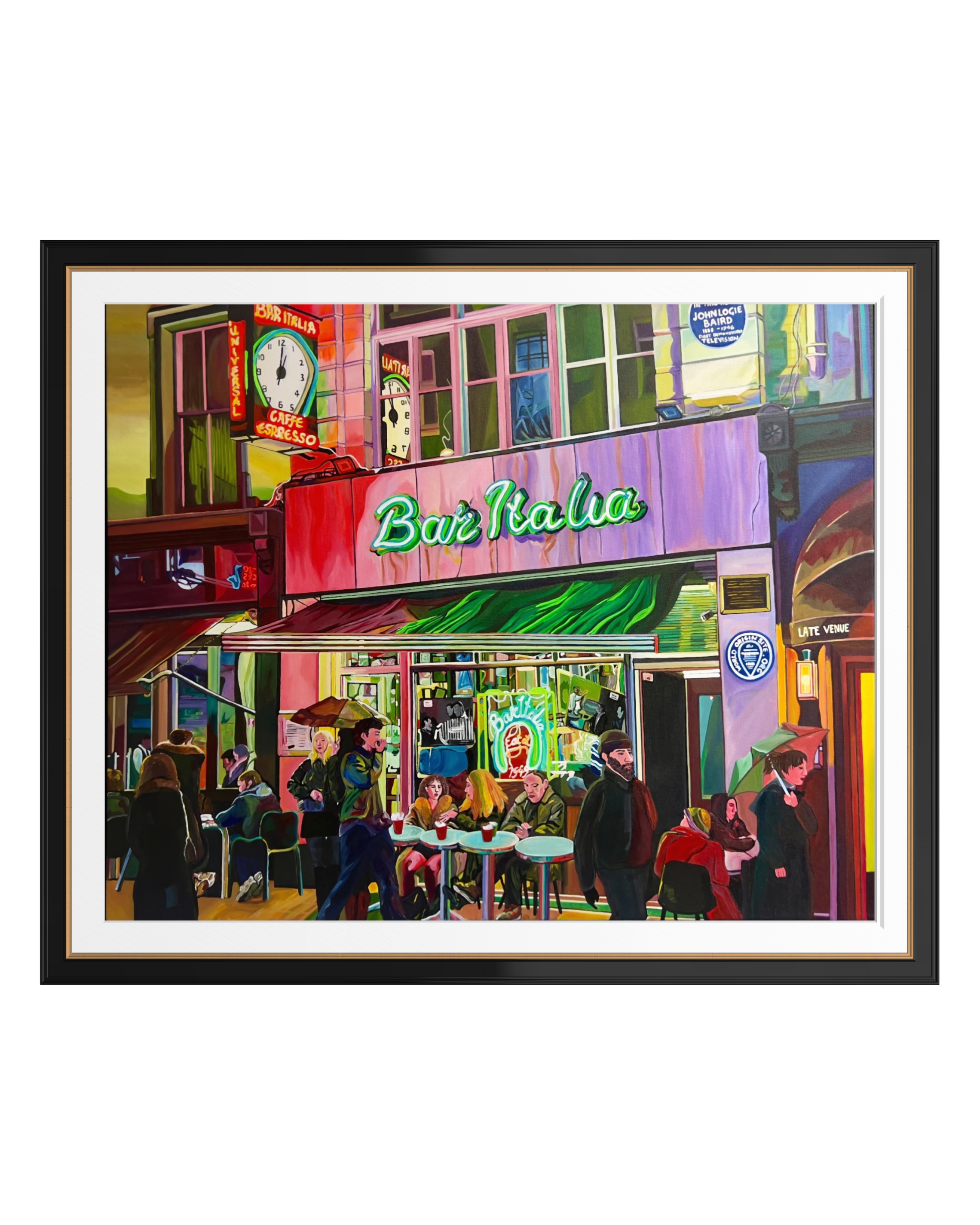 Late Night Espresso at Bar Italia