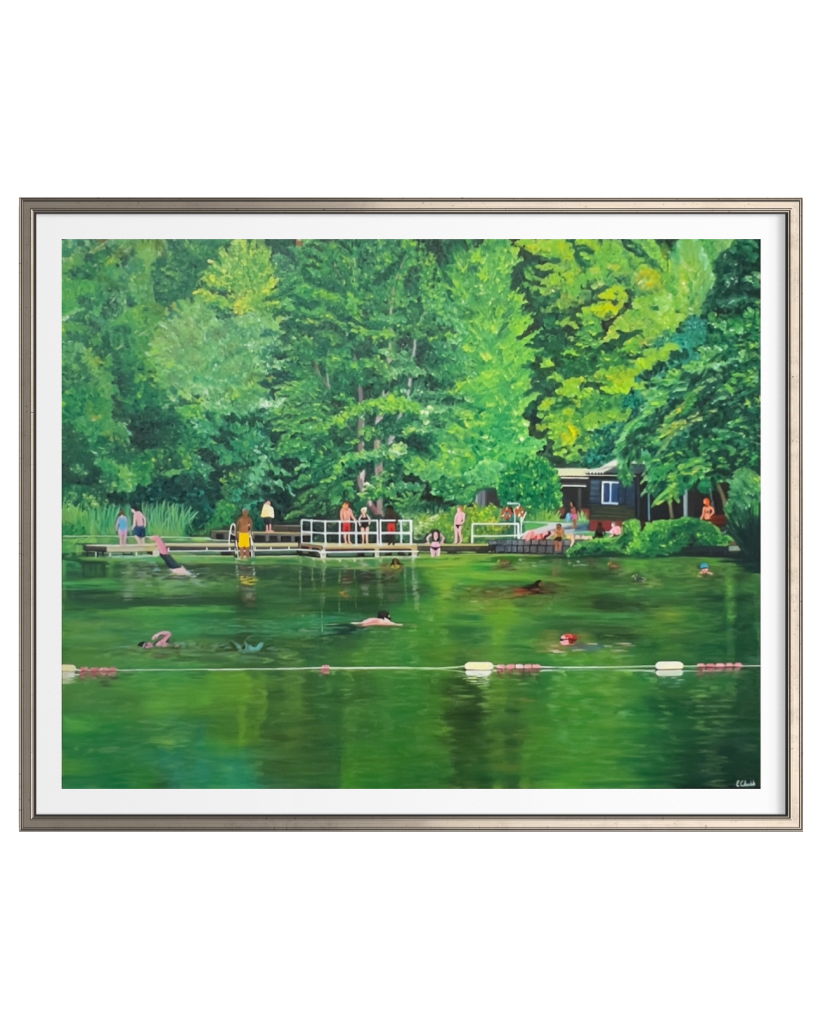 Hampstead Bathers no.7