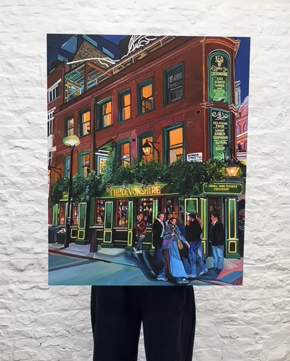 The Devonshire - Aluminium Dibond Print