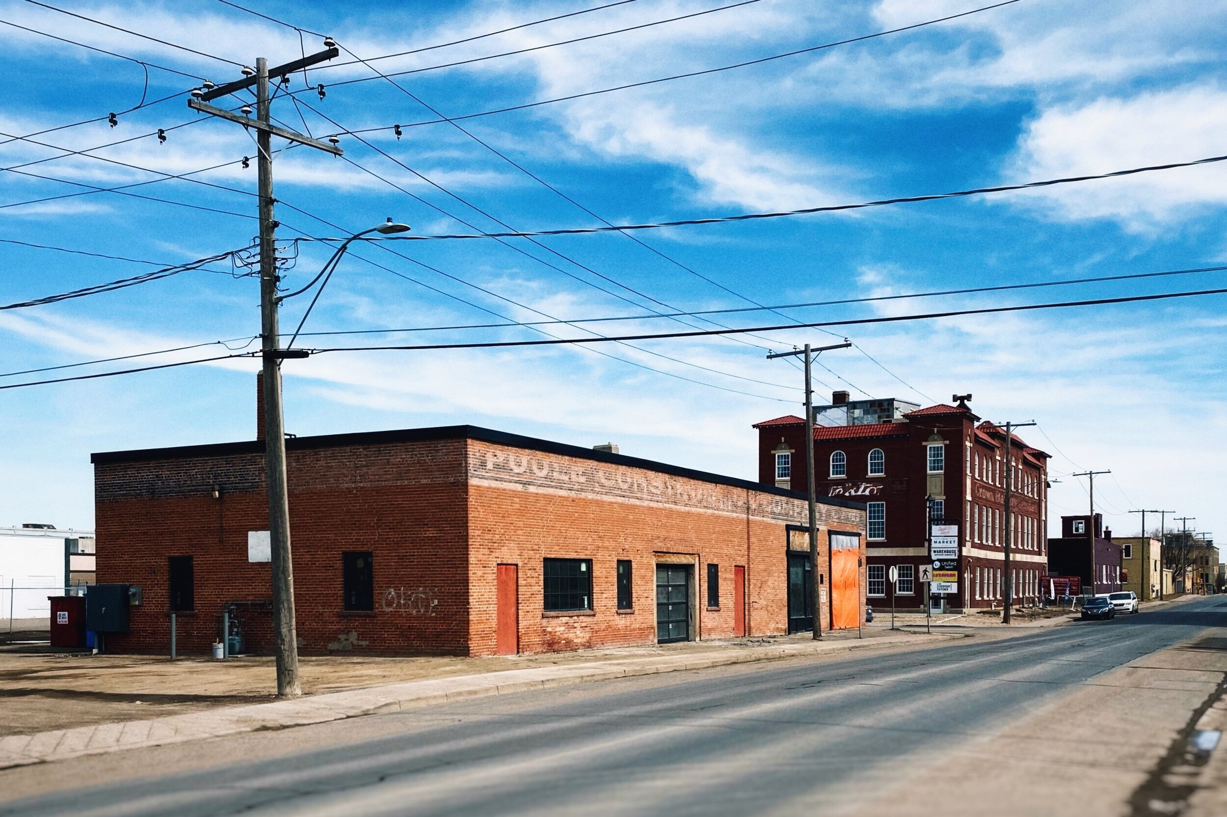 Warehouse Wandering: Brickwork