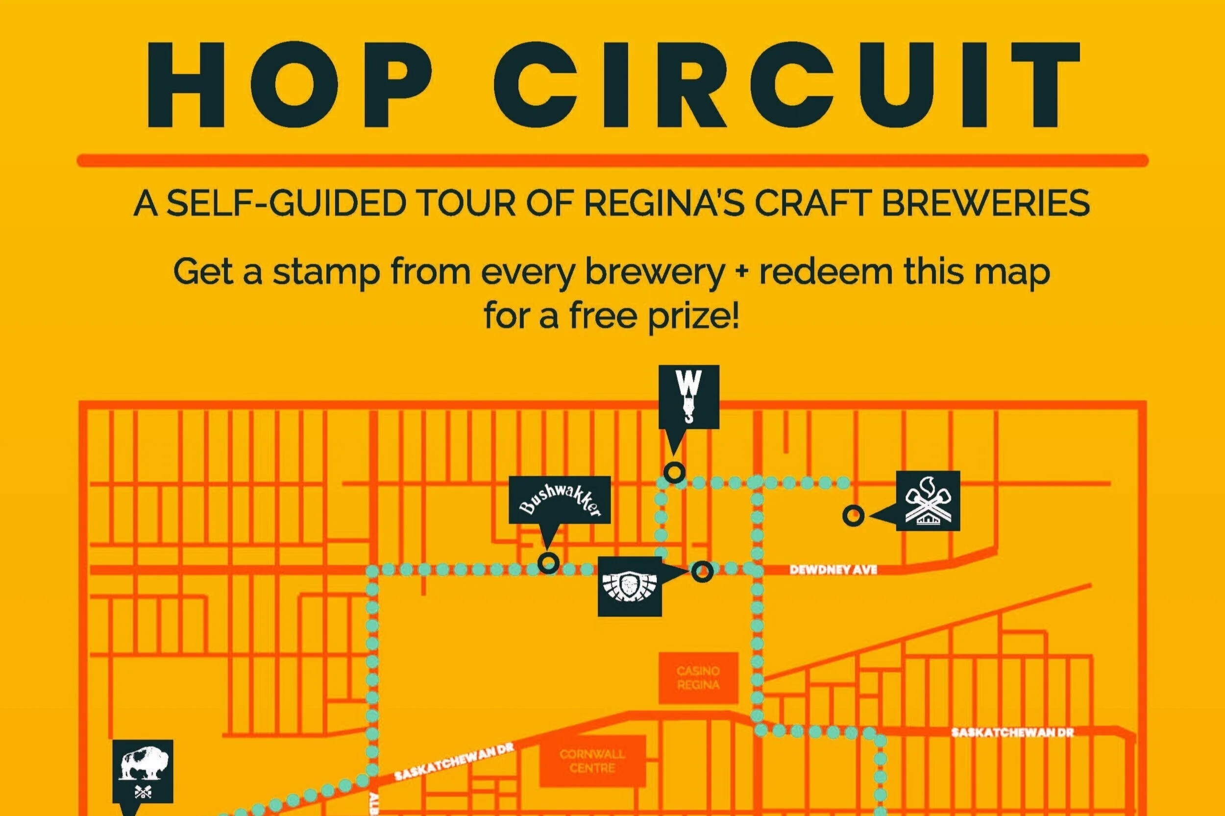 Hop Circuit: A Self-Guided Tour of Regina’s Craft Breweries