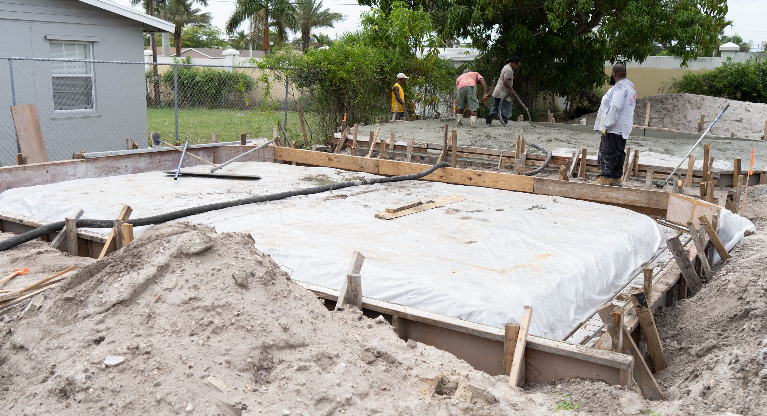 Mesocore Slab Foundation being poured.jpg