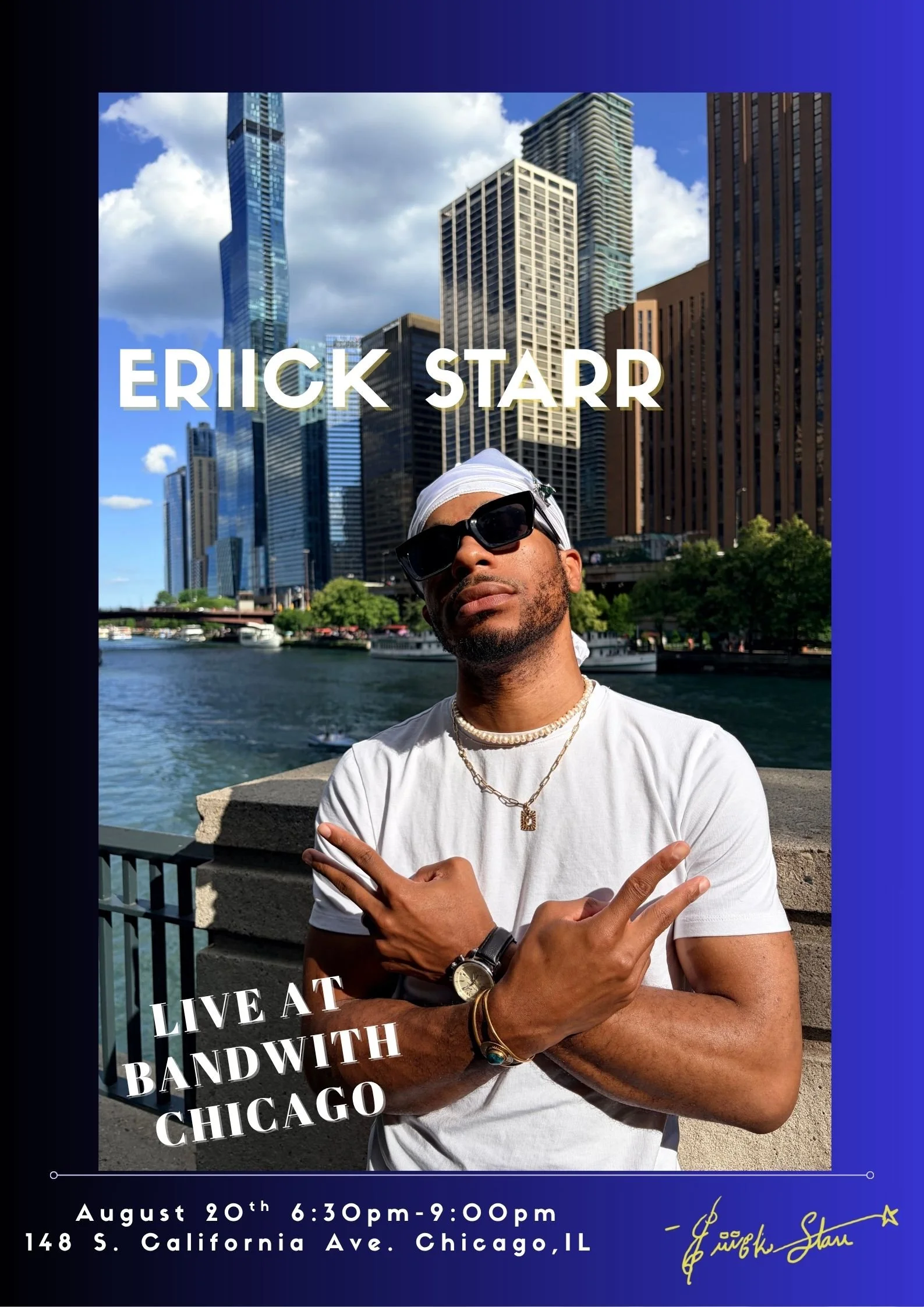 Eriick Starr Live @ BandWith Chicago