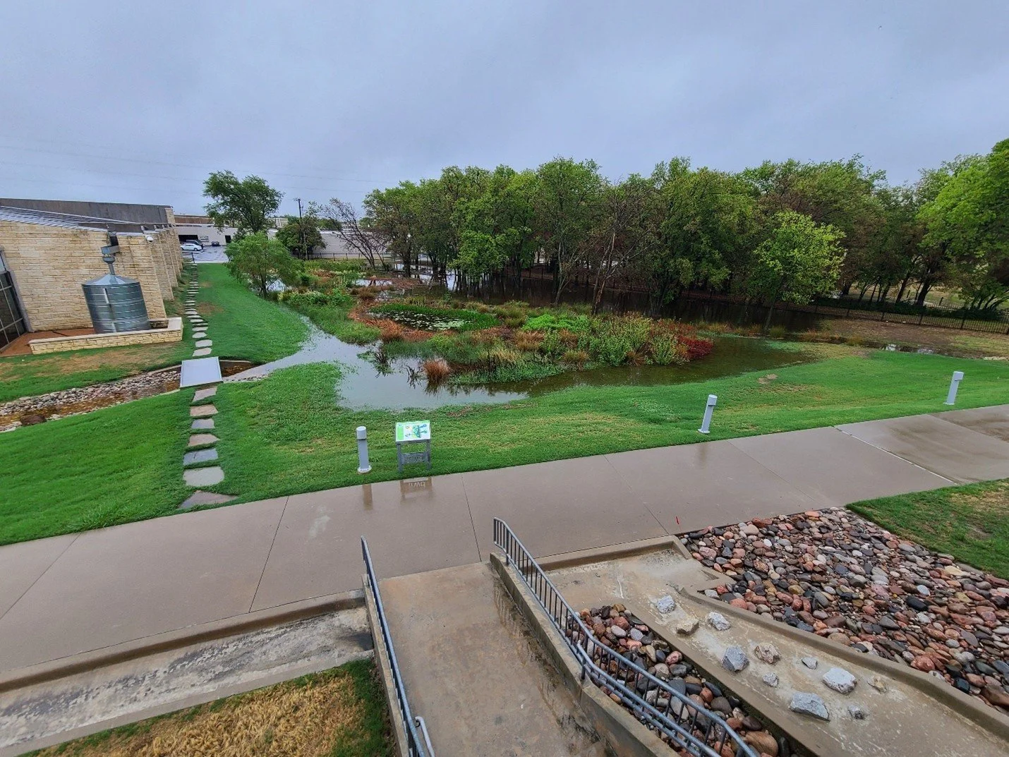 A fresh solution transforms a flooded eyesore into the best of nature’s beauty and sustainability