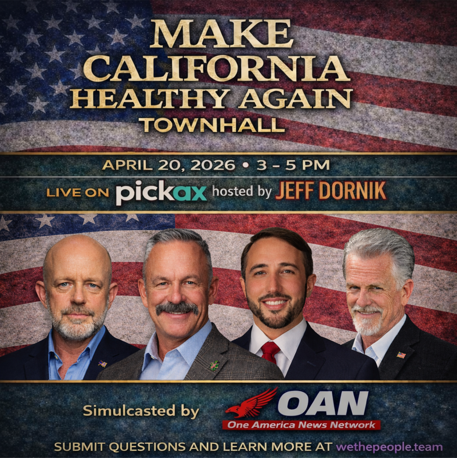Make California Healthy Again Gubernatorial Townhall